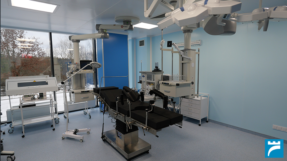 Мала операційна приймального відділення обласного госпіталю у Клевані 2